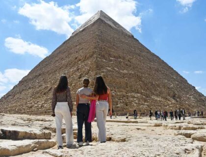 Pirámide de Kefren en Giza
