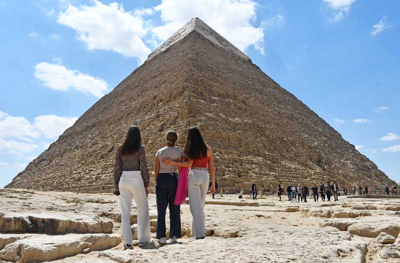 Pirámide de Kefren en Giza