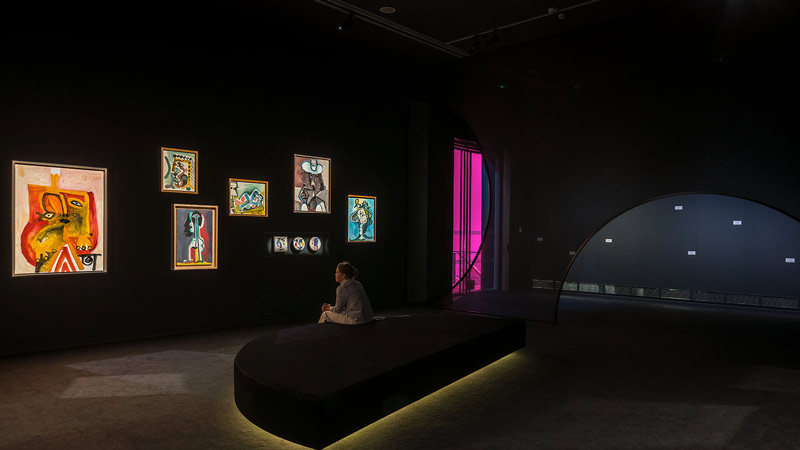 Sala de la exposición de La Casa Encendida 'Picasso. Sin Título'.