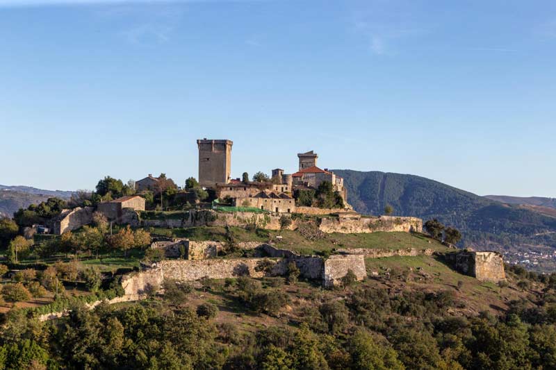 Castillo de Monterrei en Verín. 