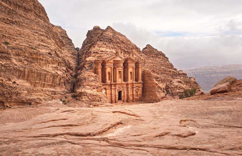 El Monasterio de Petra. 
