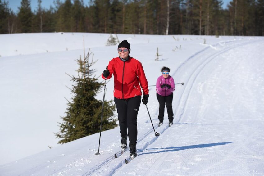 Esquí de fondo en Finlandia 