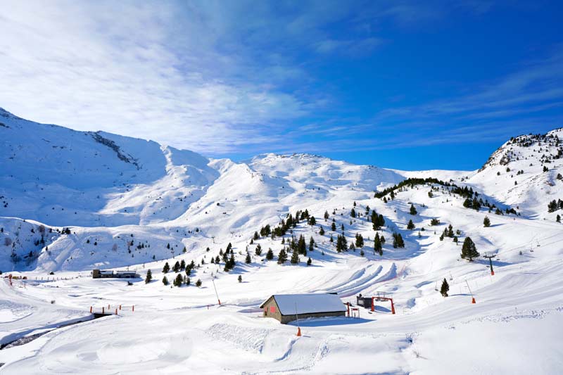 Estación de esquí de Cerler. 