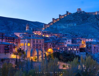 Panorámica del pueblo de Albarracín.
