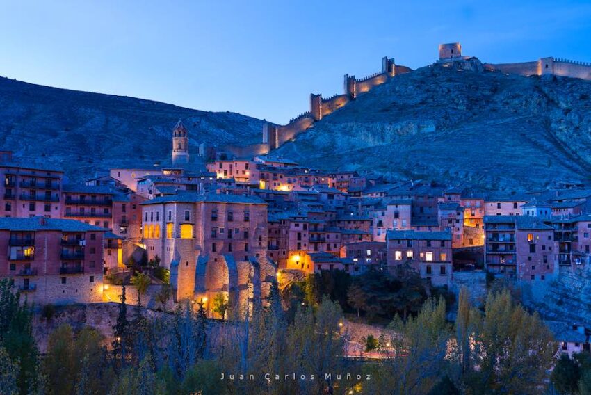 Panorámica del pueblo de Albarracín. 