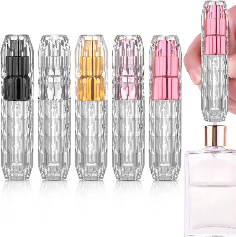 Atomizadores de perfumes.
