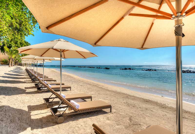 Playa de The Westin Turtle Bay Resort & Spa, Mauritius.