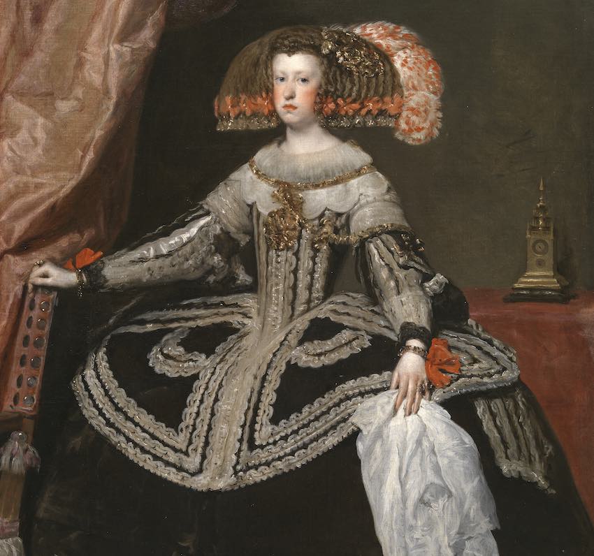 Itinerario “El Prado en femenino”. La reina Mariana de Austria. Velázquez. Madrid, Museo Nacional del Prado.