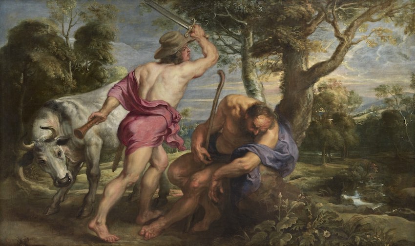 Exposición “El taller de Rubens”. Mercurio y Argos. Pedro Pablo Rubens.