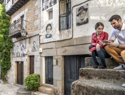 Mogarraz, uno de los pueblos más originales de la provincia de Salamanca.