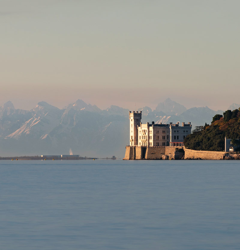 Castillo Miramare en Trieste
