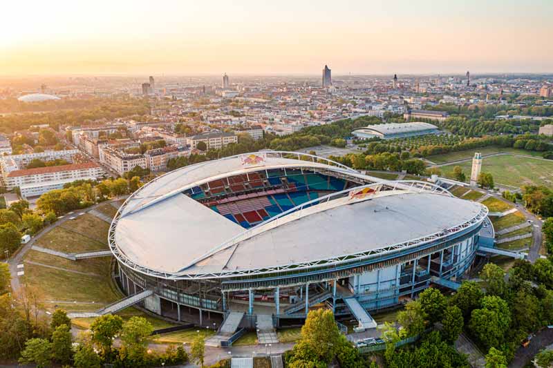 Red Bull Arena, en la ciudad de Leipzig