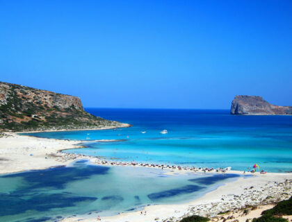 Playa de Blos, en Creta.