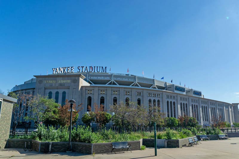 Estadio de los Yankees. 