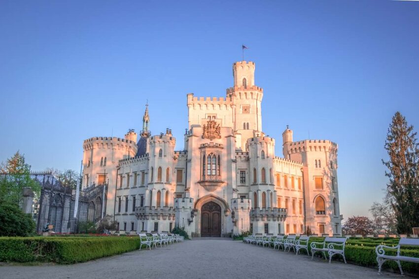 Castillo de Hluboká nad Vltavou, visita esencial en una ruta por Chequia en coche