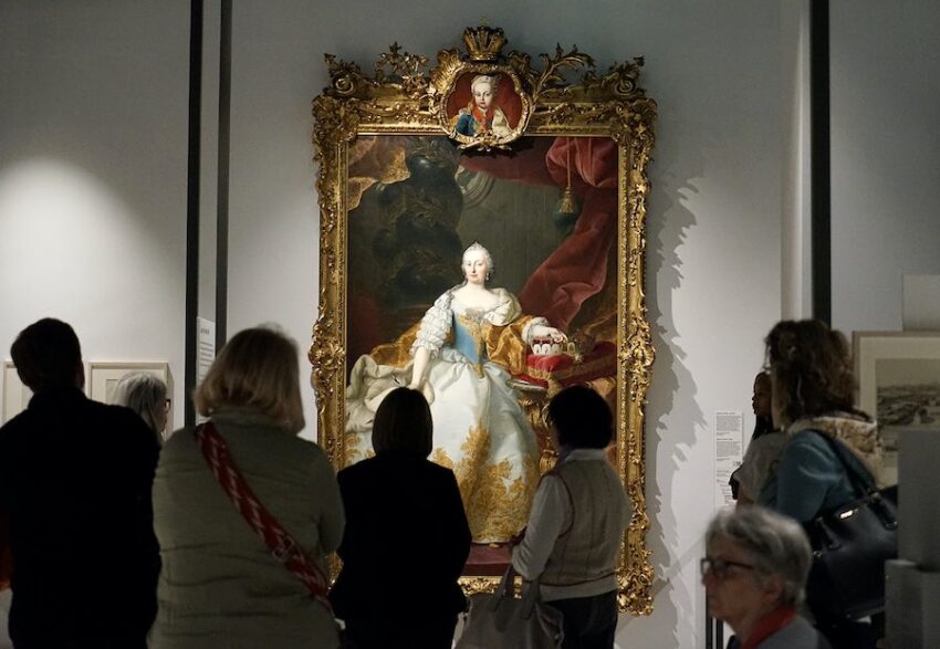 Retrato de María Teresa de Austria en el Museo de Viena.