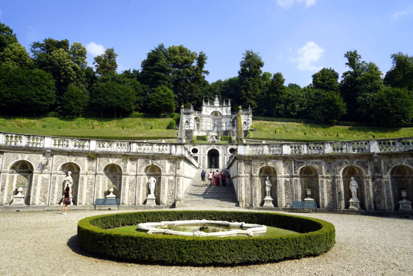 Villa della Regina era la favorita de las damas de Saboya. 