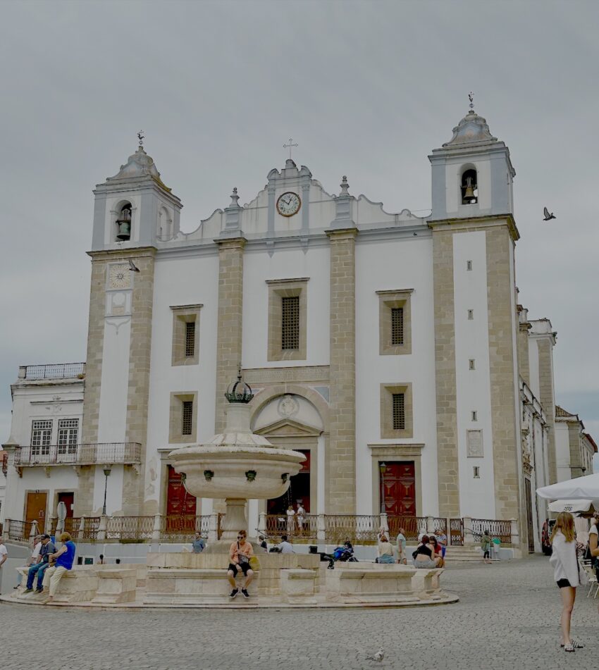 Praça do Giraldo, en Évora. © Pepa García