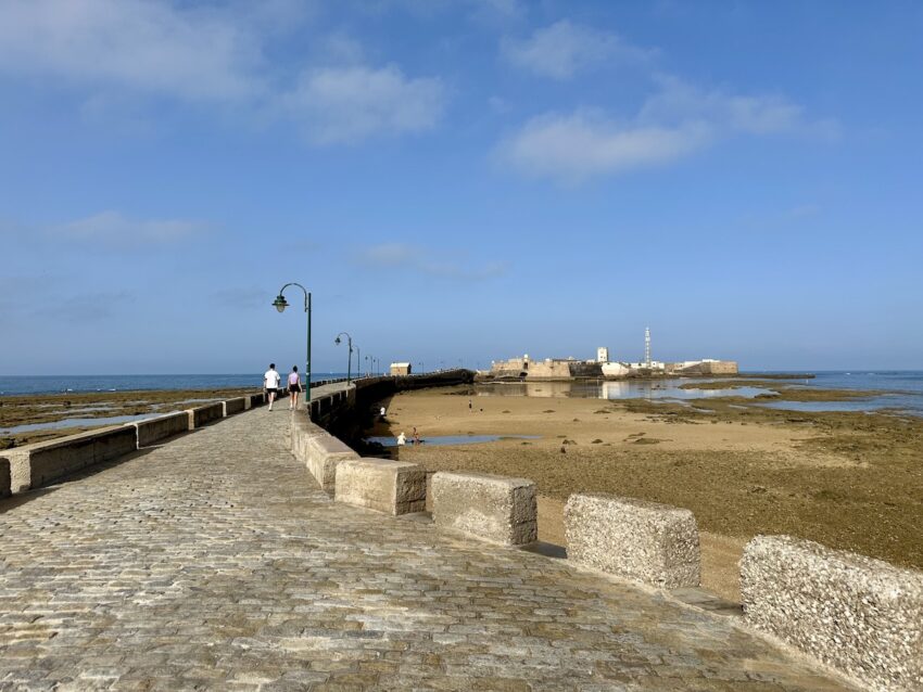 Castillo de San Sebastián, en Cádiz