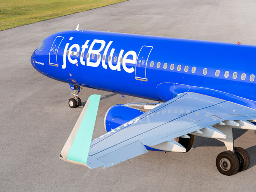 Avión de jetBlue. 