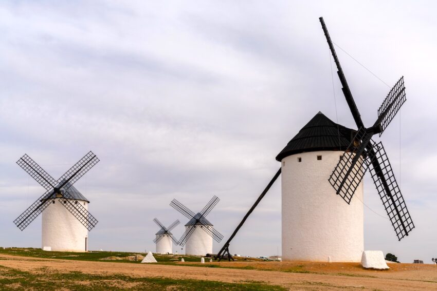 Molinos de viento.