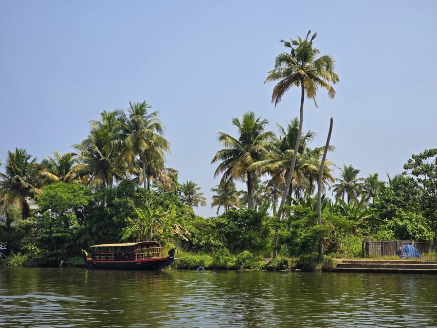 Los fotogénicos remansos de Kerala