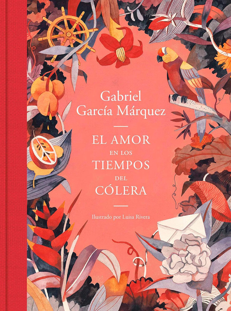 Preciosa edición ilustrada de Random House de 'El amor en los tiempos del colera'. 