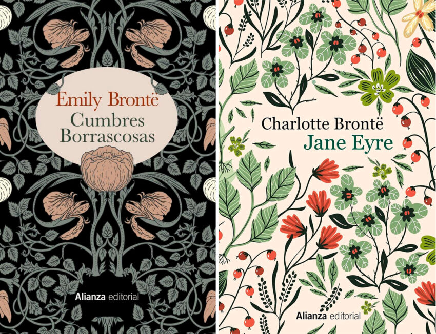 Ediciones muy cuidadas de 'Cumbres borrascosas' y 'Jane Eyre' de Alianza Editorial. 