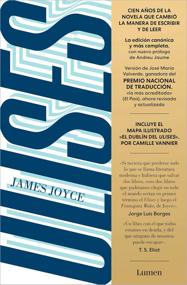 Bonita edición de 'Ulises' de Lumen publicada con motivo del centenario de la novela. 
