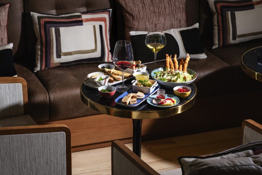 Aperitivos en el restaurante Bruma.