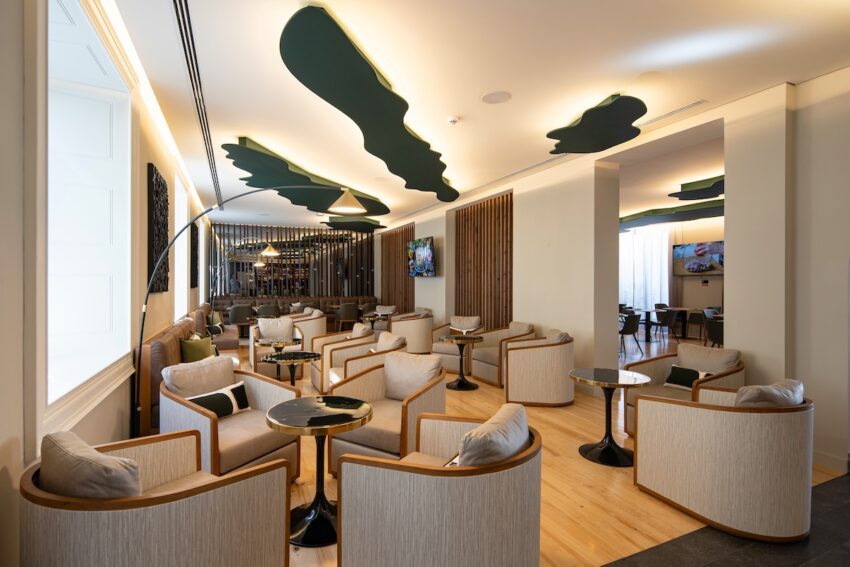 Bruma Lounge del Mercure Ponta Delgada Azores.